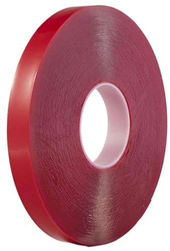 Holdes Ruban adhésif double face robuste, super robuste, ruban de montage double face transparent, rouleau de ruban adhésif nano haute résistance, imperméable, pour coller, appliquer,