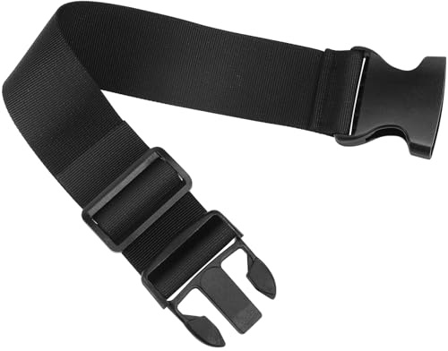 Healvian Sangle d'extension de sac de ceinture universelle réglable avec boucle Sangle d'extension pour sac