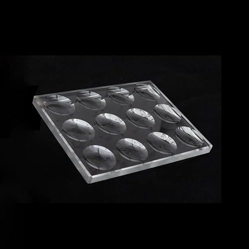 YKMYXZ, 5 mm Dicke, kreisförmiger konkaver Hohlraum, Objektträger for biologische Mikroskope, optisches Glas, mehrere Vertiefungen optional(2x6 wells)