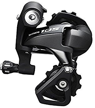 SHIMANO 105 RD-5800-L - Rear Derailleur Road - 11 Times Black Medium Cage Model 2016 Derailleur Road Bike
