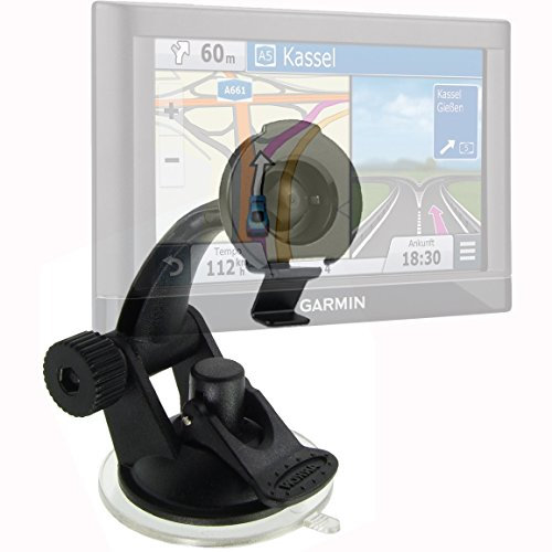 ChargerCity Saugnapfhalterung für Garmin Nuvi 55 55LMT 56 56LMT 57 57LMT 58 58LMT 66 67 67LMT 68 68LMT 2597 2598 Drivesmart Drive 50 51 60 61 LM LMT GPS