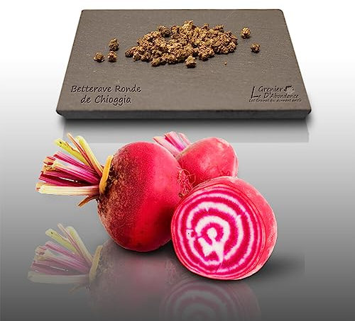 75graines à semer - Le Grenier d'Abondance - BETTERAVE Ronde de Chioggia - Beta vulgaris