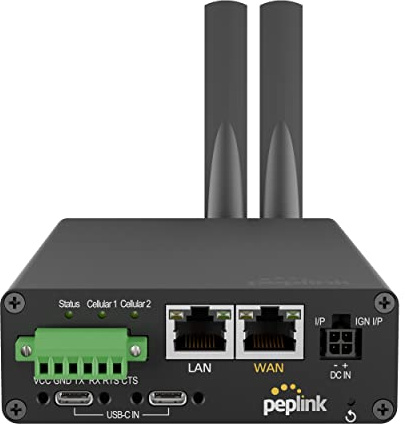Peplink MAX Transit Duo Pro | 1x WAN Port, 1 x LAN Port, 2 x CAT-12 LTE Modems | Redundant SIM Slots | Wi-Fi 6 | Include 2 Years PrimeCare Warranty | MAX-TST-PRO-DUO-LTEA-D-T-PRM