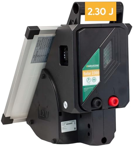 Agrarzone Solar 2300 betesstaket 15 watt 12 V, 2,30 joule