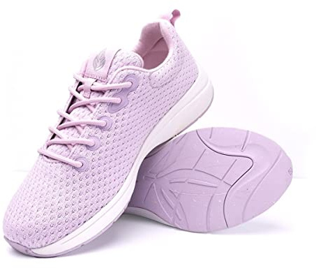 Green Steps Zapatillas ortopédicas con Soporte del Arco Plantar Fabricadas a Partir de Materiales sostenibles. Brindan Comodidad y Apoyo para aliviar el Dolor en el pie Violeta Talla 38