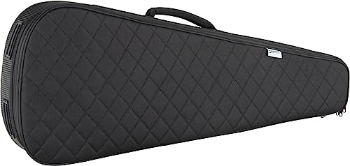Shaman EGBT-1122BK Housse Guitare Électrique - Gigbag épais et rembourré, Support Manche réglable avec Fixation Auto-agrippante, Poche extérieure, Compartiment Tablette, Bretelles Sac à Dos escamotab