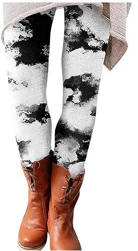 KONG JIMFAN Thermo Strumpfhose Winterreithose Damen Yoga Legging High Waist Strumpfhose Winter Fleecehose Strumpfhose Mit Naht Hautfarben Hose Damen Winter Hosenbunderweiterung(#4 Black,L)