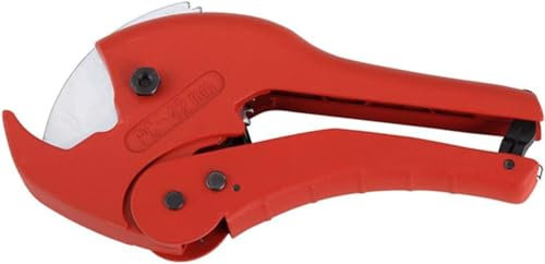OUSIKA Herramienta de prensado de 42mm, tubo de PVC, tubo de plomería, cortador de manguera de plástico, alicates, herramienta de trinquete, amplia gama de aplicaciones Alicates