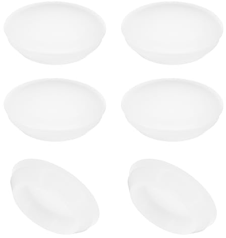 PATIKIL 35mm Silicone Round Snap, 6 Pcs Translucent Hole Plugs for 35-38mm Diameter Holes