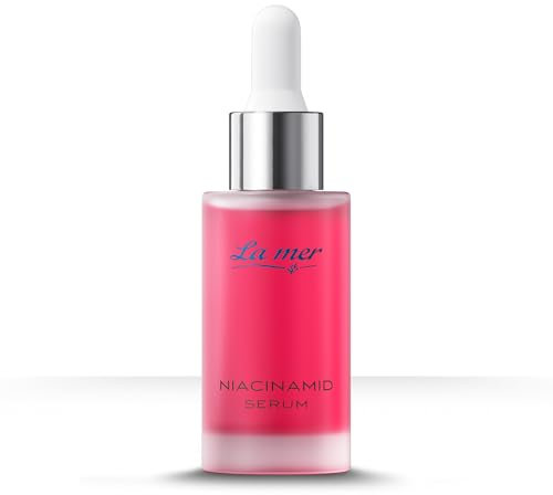 La mer Niacinamid-Serum | Hautbildverfeinerndes Serum 30 ml | Für einen ebenmäßigen Teint und klares Hautbild | Mit Panthenol, Biotin und Vitamin B12