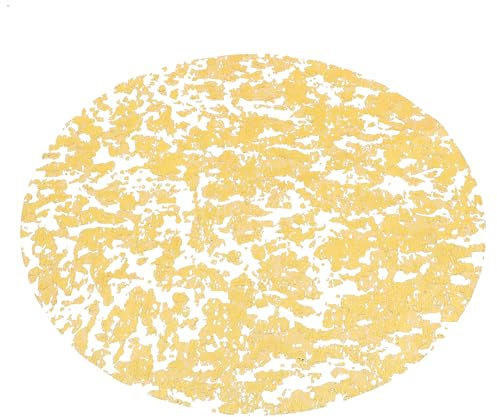 12 Pack Round Gold Placemats 13 Inch Disposable Gold Placemats Metallic Disposable Doilies Gold Foil Mesh Pressed Table Mates Glitter Runners for Dining Tables Birthday Weddings Home