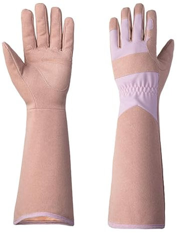 Duroecsain Gants de jardin hommes, femmes gants de jardin - Protecteur de main respirant mitten épine de l'épine,Équipement de protection confortable travail
