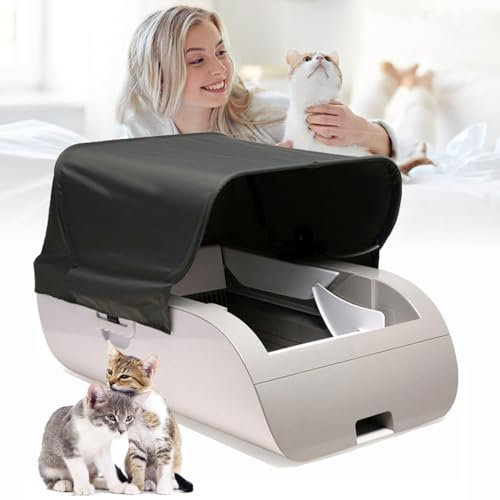 Cassetta per Lettiera per Gatti Autopulente Lettiera Autopulente For Gatti, Grande Lettiera Automatica, Toilette For Gatti Autopulente Intelligente Con Controllo APP, Lettiera Silenziosa E Pulita For