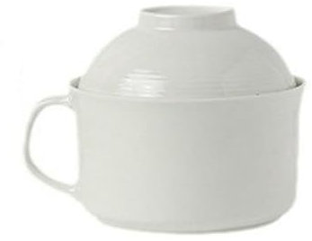 Vajilla de cerámica de color sólido de estilo chino, cuencos de fideos instantáneos simples para uso doméstico, tazas de fideos instantáneos