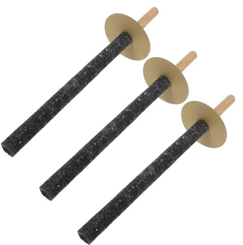 CLISPEED 3 Pièces Torches à Main Étanches pour Événements Extérieurs Torches de Jardin pour Camping et Décoration de Patio