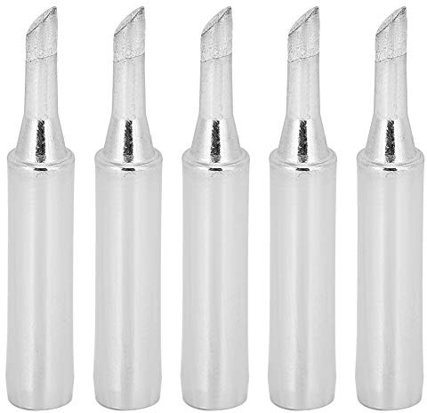 5 piezas de punta de hierro soldado 900m t cabezal de herradura 3c accesorios de soldadura duradera para reparación electrónica