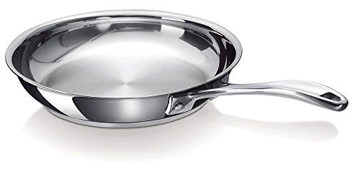 Beka 12068314 Chef Poêle à frire en acier inoxydable 20 cm, Argenté