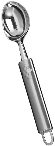 Premier Housewares Ice Cream Scoop / Stainless Steel Icecream Scooper / Silver Scoop With Trigger / Ice Cream Scoops 21.21 x 7.59 x 2.01