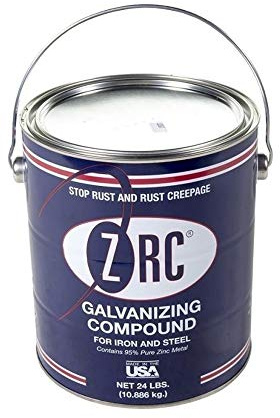 ZRC 10003 Cold Galvanizing Compound | Single Gallon | Iron and Steel Corrosion Protection | Matches Hot-Dip Galvanized Performance | Contains 95-Percent Metallic Zinc