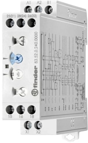 Finder serie 83 - Rele timer 2 contatti interruttore 8a