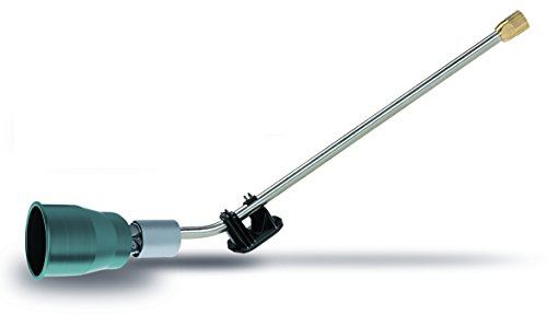 Lötkolben Set - Lötlampe mit Piezozündung - Dachrinnen Lötset - Schweißbrenner - Lötzubehör - Titan-Brennerlanze mit Piezozündung Ø 60, Leistung 100 kW + Hals 400 mm Länge - EXPRESS