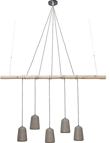 Kare Design Hängeleuchte Dining Concrete Cinque, 120x160x15cm