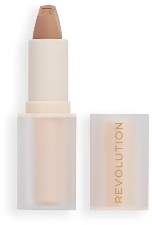 Revolution Lasting Kiss Lippenstift, Matte Formel, Ganztägiger Halt, Lover Nude
