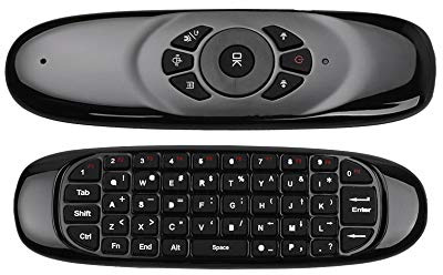 Niniang 2.4G Air Mouse Wireless Keyboard Remote Control for Android TV Box Computer English Version Gyroscope