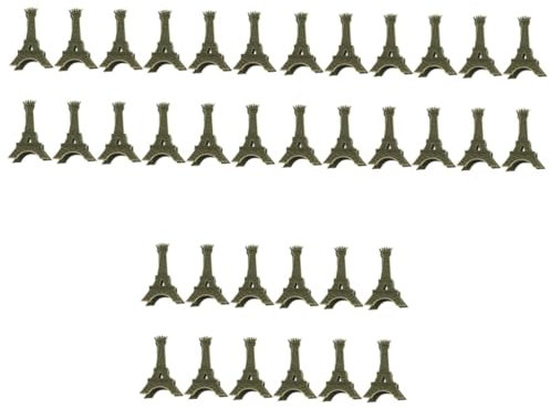 Operitacx 36pièces Support Mémos Métal Forme De Tour Eiffel Clips Créatifs Pour Décorations De Bureau Et Événements Festifs Pour Photos Notes Et Menus