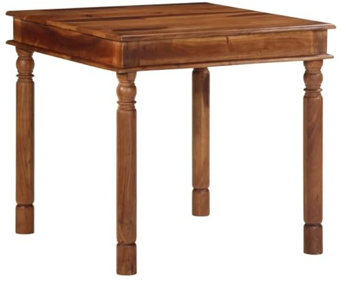 vidaXL Esstisch 80x80x77 cm Massivholz Akazie