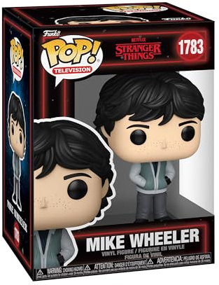 Funko Pop! TV: Stranger Things - Mike Wheeler - Samlarobjekt vinylfigur - Presentidé - Officiella varor - Leksaker för barn och vuxna - TV-fans - modellfigur för samlare och display