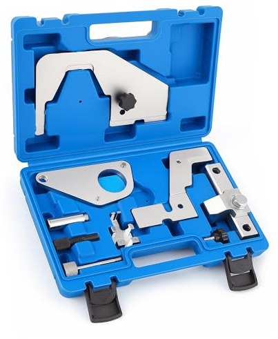 WAYCOJOY Camshaft Timing Locking Tool Kit, Compatible with Jaguar Land Rover Evoque Ford 2.0 2.3T SCTi Ecoboost Ti-VCT Mondeo Focus, Replace 303-1594 303-1504 303-1565 303-1600 303-1595 303-1521