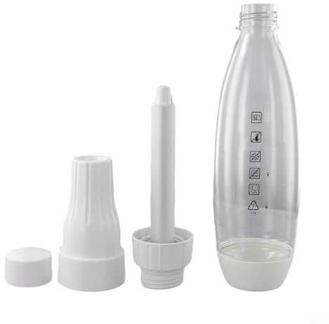 ZAMETTER Sodas Maker 1000 ml tragbarer Sprudelwasserspender für Zuhause, Kohlensäure-Maschine, Getränkesprudel-Maschine mit einstellbarer Kohlensäurekontrolle für Zuhause, Küche, Bar, Unterhaltung