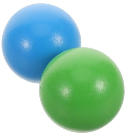 Toyvian 2pezzi Palline Legno Per Croquet Gioco Da Giardino in Legno Palline Per Croquet Da Prato Gioco All Per Feste e Riunioni