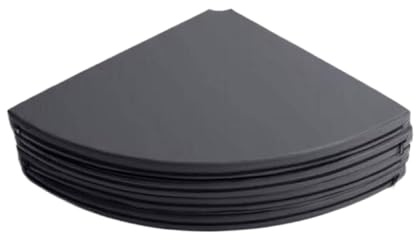 Pole Dance Matte Pole Dance Matte Stahlrohr Crash Mat Gymnastikgeräte Klappbare Yoga-Übungsmatte for Training Workout Home Gym Pilates Fitness(Black)