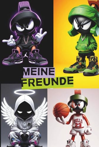 Freundebuch für coole Jungs. Für die Schule.: Mit lustigen Seiten und Platz für Fotos – für 33 Freunde.