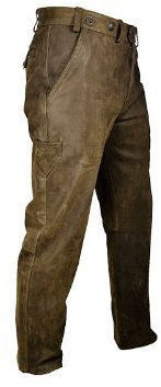 HUBERTUS Jagdhose  Trapper Leder Gr. 56