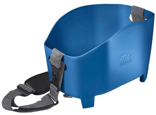 Racktime Unisex – Erwachsene Me Fahrradkorb, taubenblau, Volumen: 15 Liter