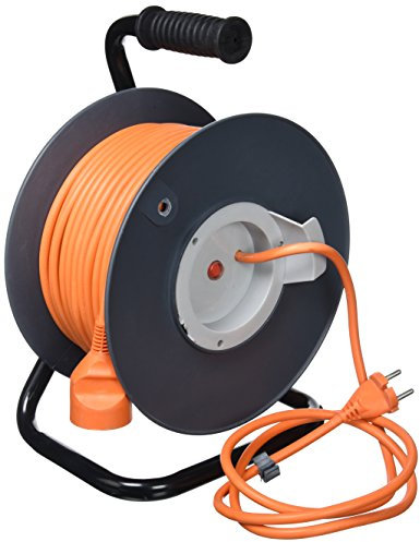 gefom 500398 Elektrische-Kabeltrommel Garten 40 m x 2 x 1,5 mm²