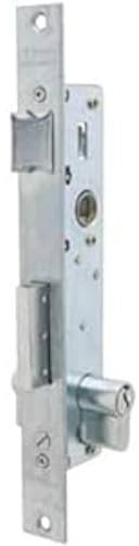 Tesa Assa Abloy 421028AI Cerradura Monopunto De Palanca Deslizante Para Perfiles Metálicos Inoxidable Entrada 20 mm 2210