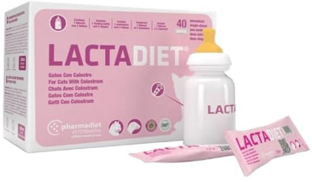 Lactadiet maternizada Milch für Kätzchen mit Kolostrum und Omega 3 Milchpulver Katzen Kleine