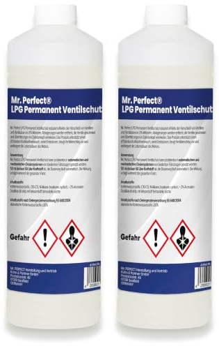 Mr. Perfect LPG Permanent Ventilschutz 2x1L – Effektives Autogas Additiv | Schützt Ventile und Ventilsitze in Autogas-Motoren vor Verschleiß und entfernt Ablagerungen im Betrieb – LPG-Additiv