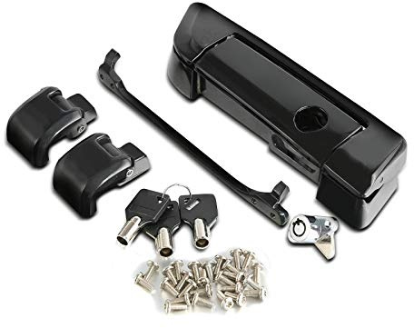 Topcase Verschluss Kit kompatibel mit Harley Davidson Electra Glide Ultra Limited 14-25 schwarz