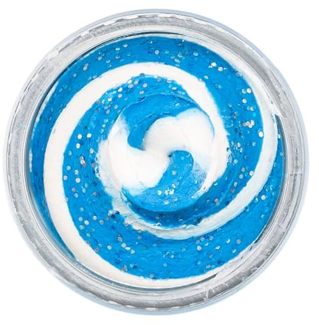 Berkley PowerBait Trout Bait Swirl Range - 50g Forellenteig, Farbe:Polar Bear