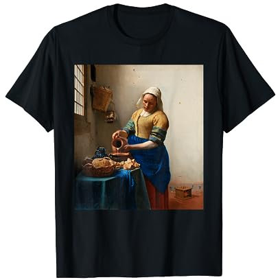 La pintura de la lechera de Johannes Vermeer Camiseta