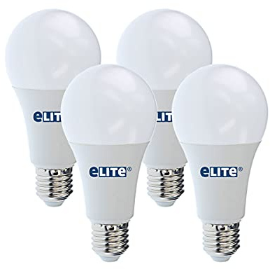 eLITe LED Lampe E27, 11W, 827, 2700K, 1135 lm, Warmweiß, 4 Stück | 240° Abstrahlwinkel, Ersetzt 75W