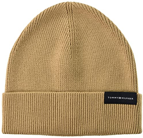 Tommy Hilfiger Strickmütze, Beige (Camel), Einheitsgröße