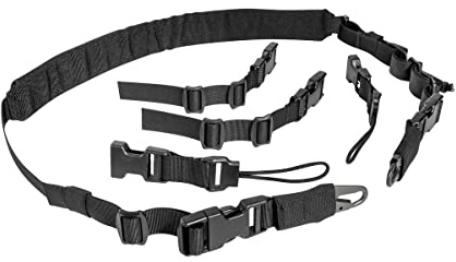 Tasmanian Tiger TT Multipurpose Sling MKII - gepolsterter Trage-Riemen mit Steck-Schließe und variablen Enden für Kamera, Taktische Ausrüstung oder als Waffen-Gurt