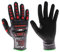 Scan Impact Cut Resistant Level D Gloves, Nitrile Palm, Enhanced Grip, Conforms to EN 407 and EN 388, Size L