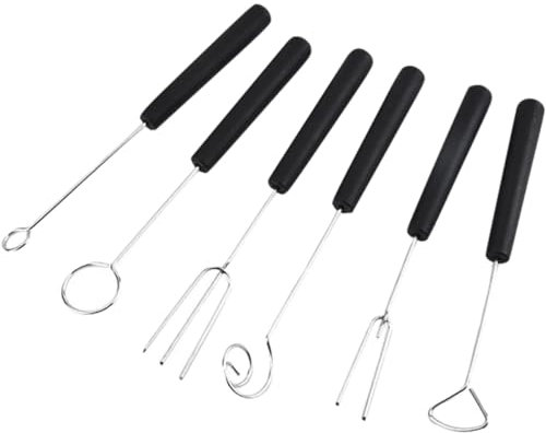 VINTORKY Kit Outils pour Tremper Bonbons Outil pour Tremper Chocolat Acier Inoxydable Fourchette à Bonbons pour Fête Chocolat Maison